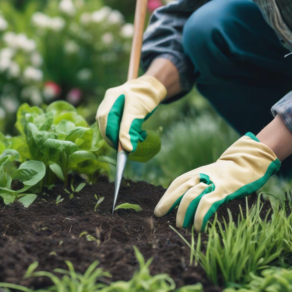 Weeding a Garden